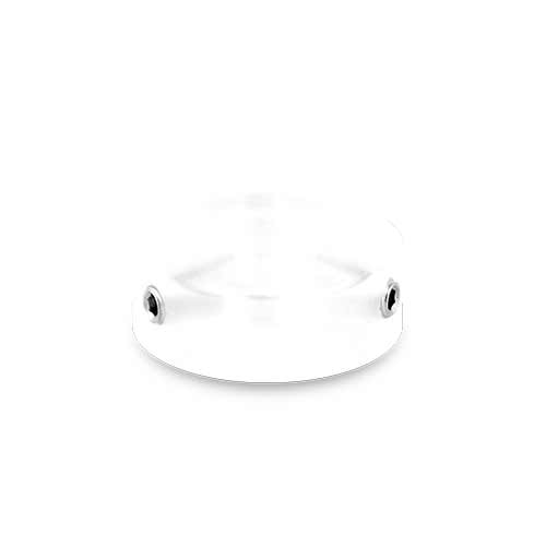Barefoot Buttons Acrylic Standard Clear