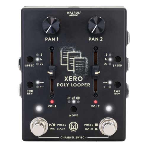 Walrus Audio Xero Polylooper black front