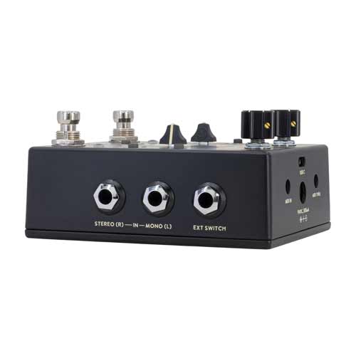 Walrus Audio Xero Polylooper black input jacks