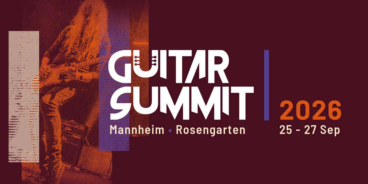 Guitar Summit 26 Banner DIN A4 quer