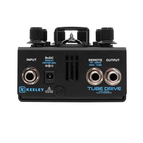 Keeley Electronics Tube Drive Twin Triode Dual Overdrive 004 Jacks scaled