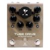 Keeley Electronics Tube Drive Twin Triode Dual Overdrive 12AT7WA 000 Front on Transparent BG scaled