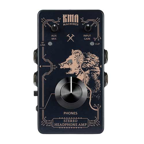 kma machines stereo headphone amp front